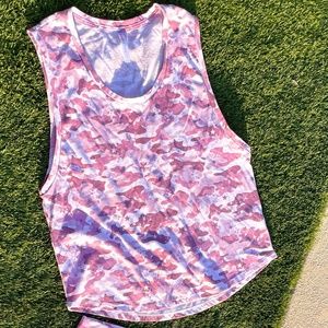 Host pick! Janis Muscle Tank, Star Camo Lilac
